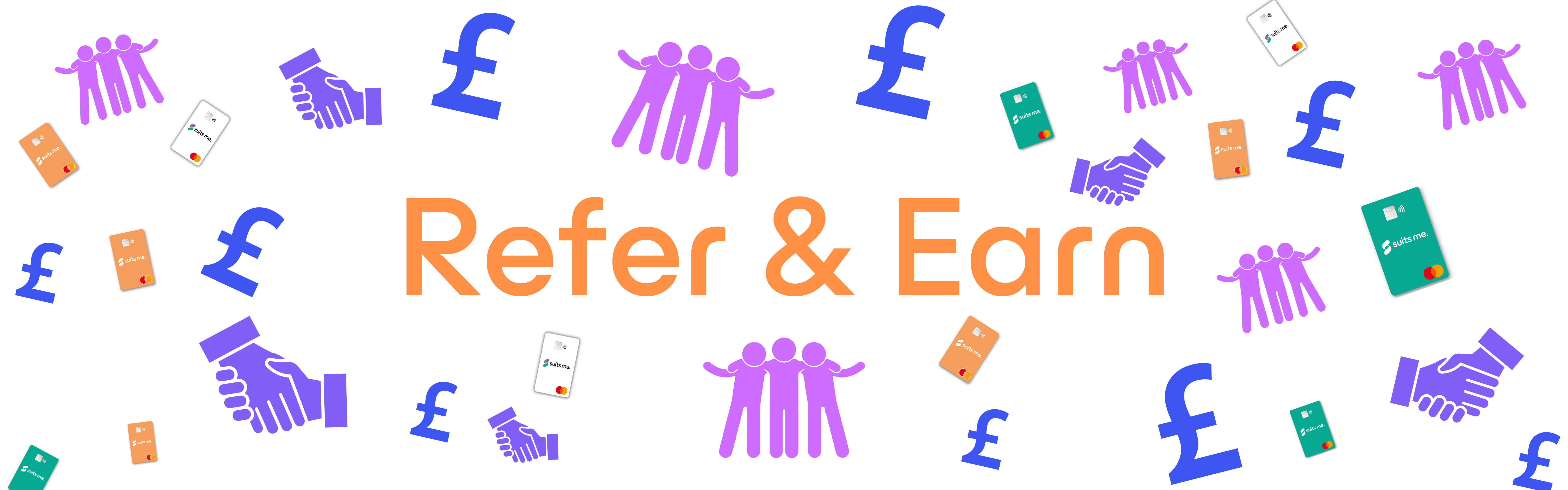 Refer and Earn website banner