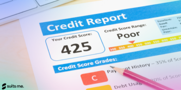 Credit Report showing a 'Poor' Credit Rating