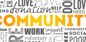 Community Words; Aid, Hope, Giving