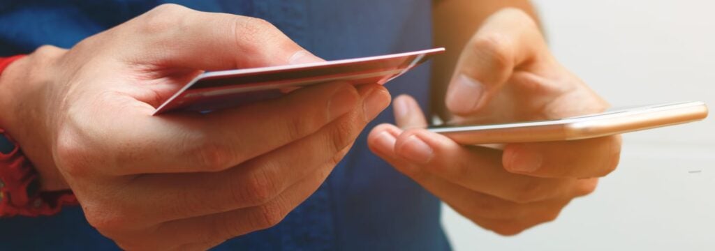 Debit Card and Mobile Phone