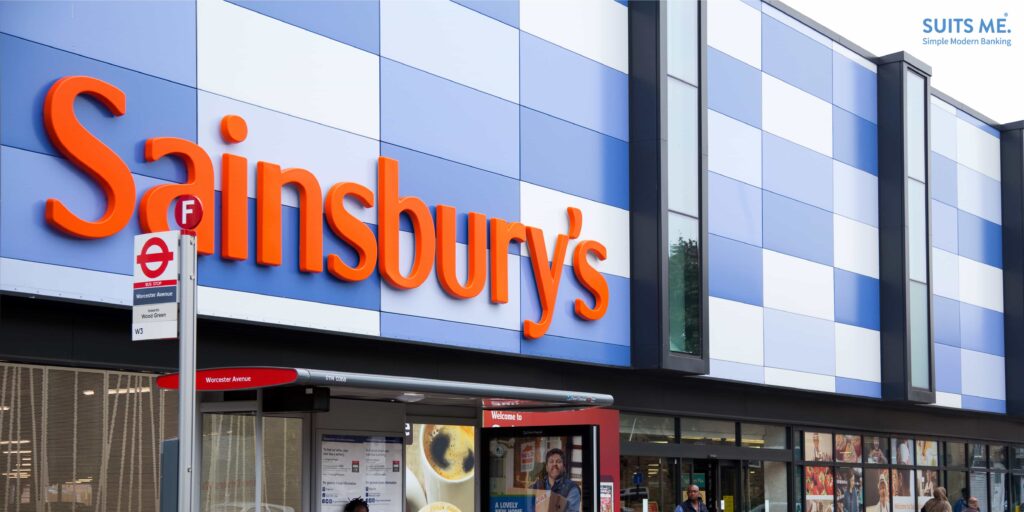 The exterior of a Sainsbury's supermarket on September the 5th, 2014, in London, England, UK. Sainsbury's is one of the UK's leading supermarkets.