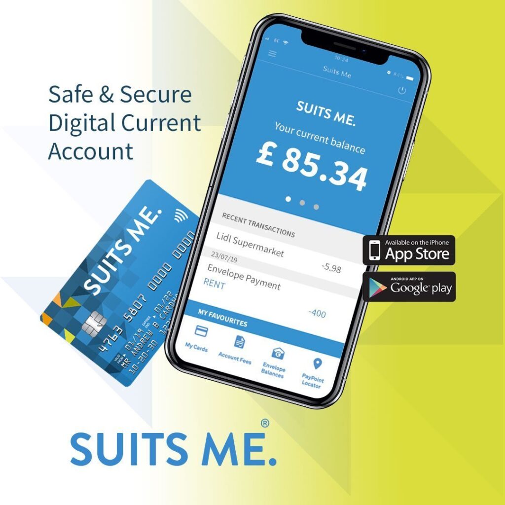 Suits Me® Mobile Banking App and Debit Card