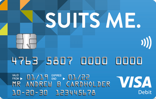 Suits Me® Visa Debit Card