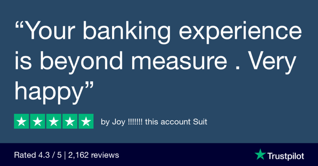 5 star Trustpilot Review complementing the experience with Suits Me®