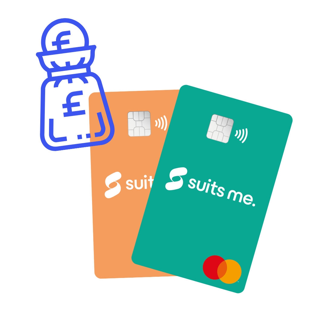 Budget with Suits Me card