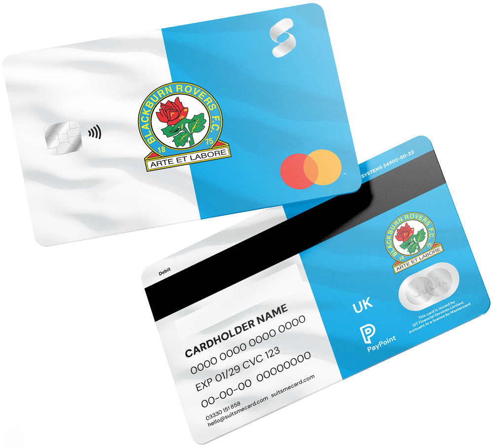 Card de debit Blackburn Rovers FC