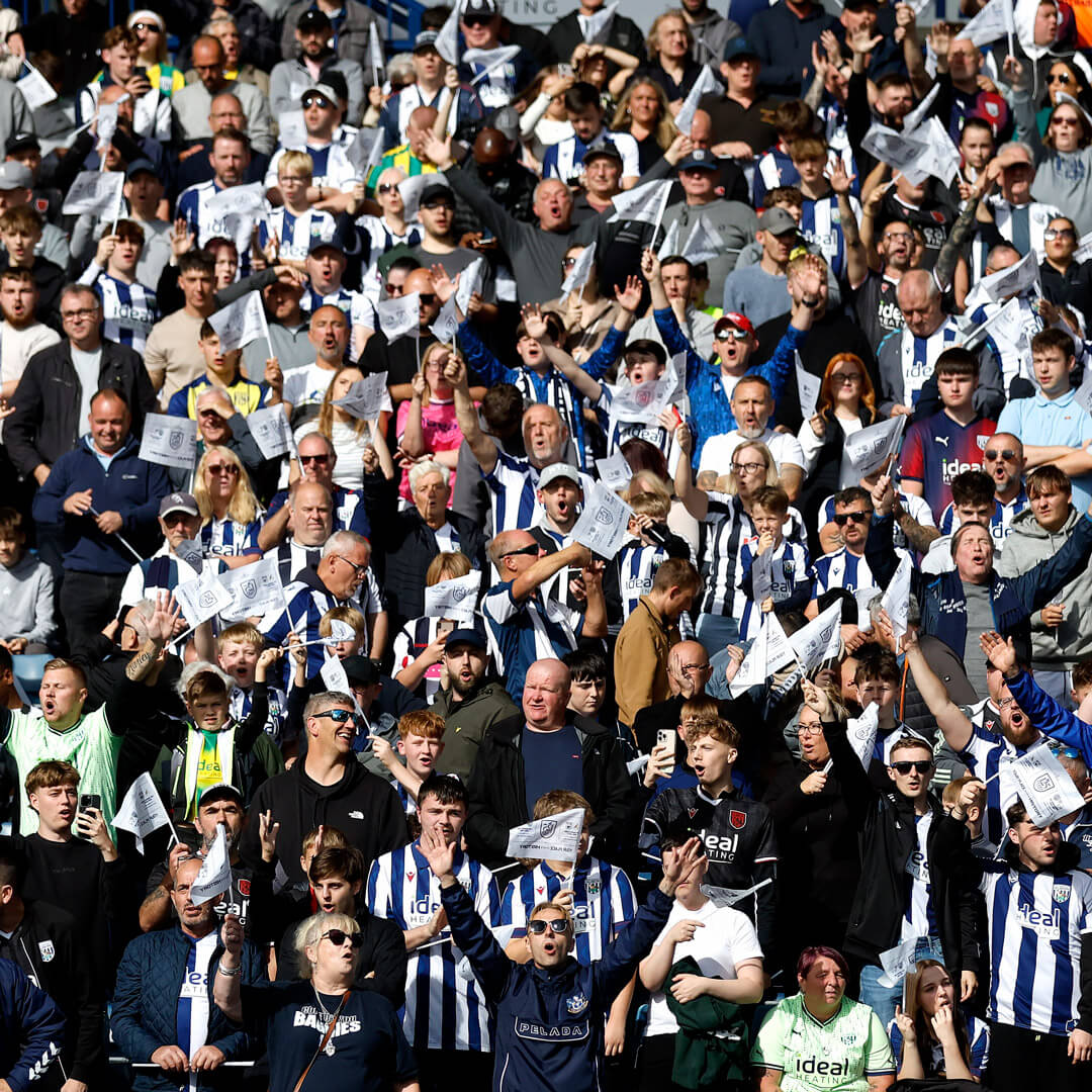 West Bromwich Albion FC fans