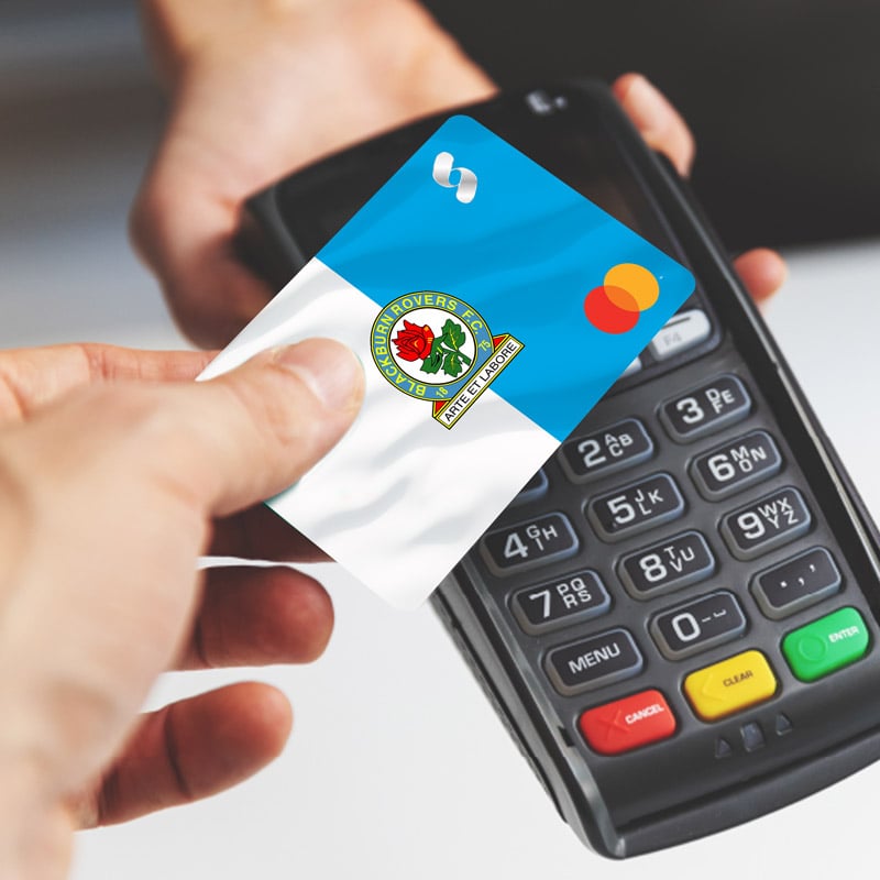 Card de debit Blackburn rovers